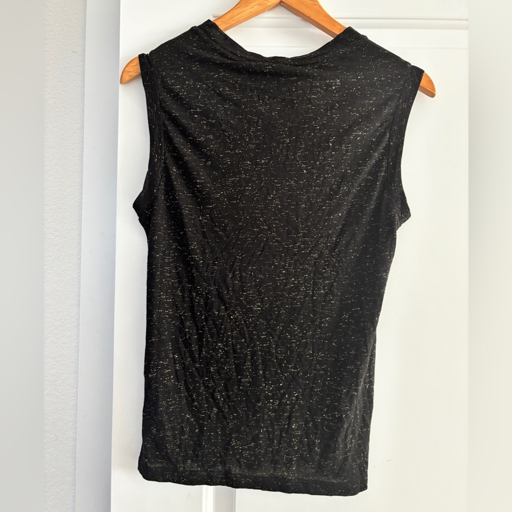 NWT All Saints Imogen Shimmer Sleeveless Tank Top - Picture 6 of 10